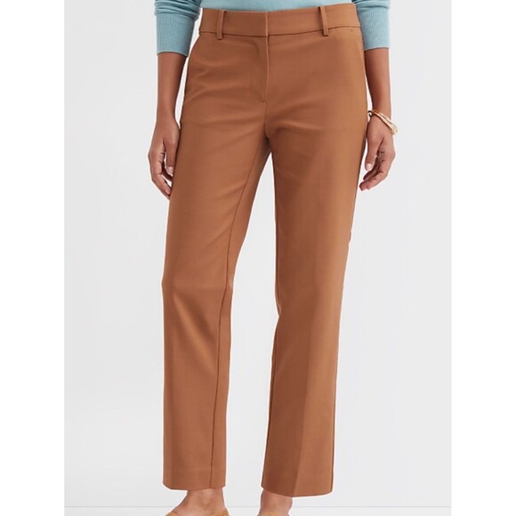 LOFT Pants - LOFT Riviera Slim Pants Cocoa Powder Size 14 Petite